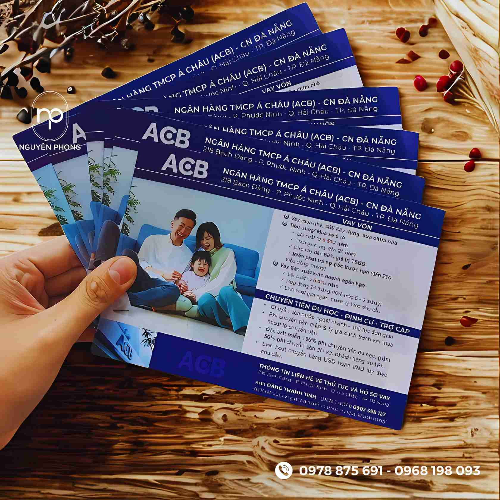 Mẫu tờ rơi ngân hàng 